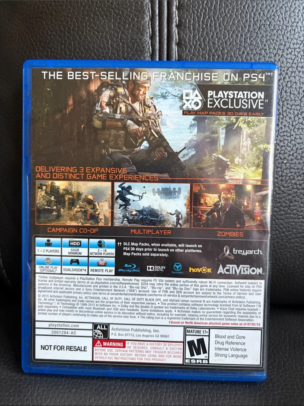 PS4 Call of Duty Black Ops